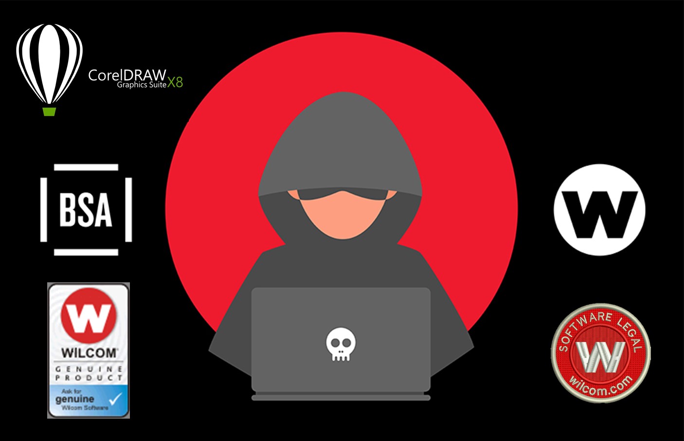 Ver convenio de Wilcom con la BSA (Software Alliance) contra la piratería